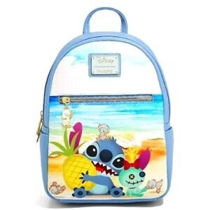 Loungefly Disney Lilo and Stitch with Ducklings Mini Backpack‎